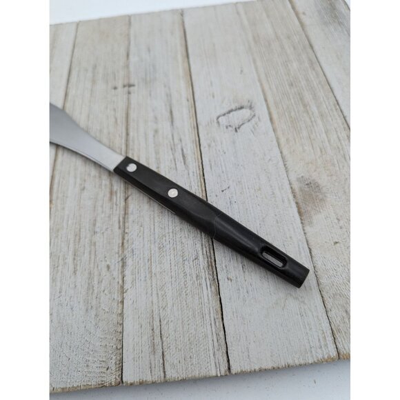 Vintage Household #1 Stainless Spatula Cake Icing Black Handle 13" - Picture 7 of 7